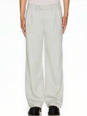 KROST Pleated Trousers in Nimbus Cloud